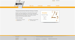 Desktop Screenshot of heming-transporte.de